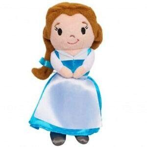 Disney Princess Belle Beauty and The Beast 6 Soft Plush Doll Blue Dress