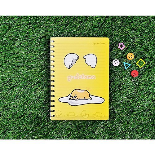 Sanrio Gudetama Lazy Egg A5 PP Cover Lined Notebook Note Pad (4)