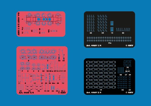 HMV 4469 Lasercut-Detailset for BR23