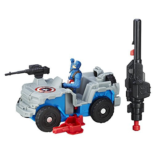 Marvel Captain America: Civil War Captain America with Blast-Action 4x4