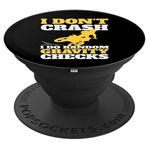 Dirt Bike Motocross Random Gravity Checks - PopSockets Grip and Stand for Phones and Tablets Dirt Bike Motocross Random Gravity Checks - PopSockets Grip and Stand for Phones and Tablets