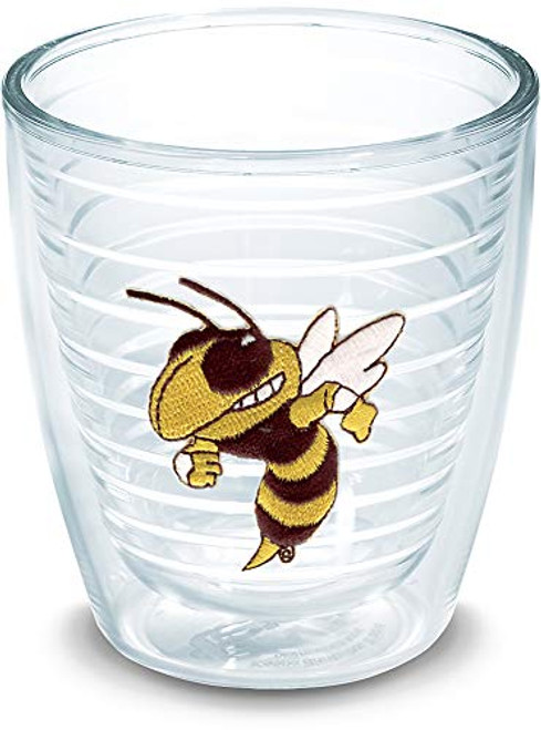 Tervis 1006550 Georgia Tech Yellow Jackets Buzz Tumbler with Emblem 12oz, Clear Tervis 1006550 Georgia Tech Yellow Jackets Buzz Tumbler with Emblem 12oz, Clear