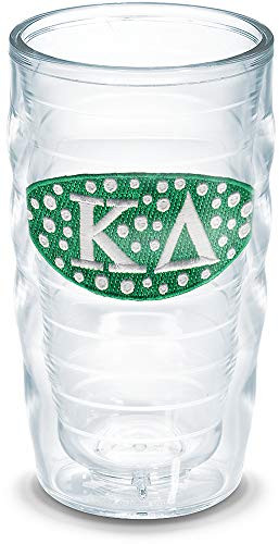 Tervis Kappa Delta Sorority Wavy Tumbler, 10 oz, Clear