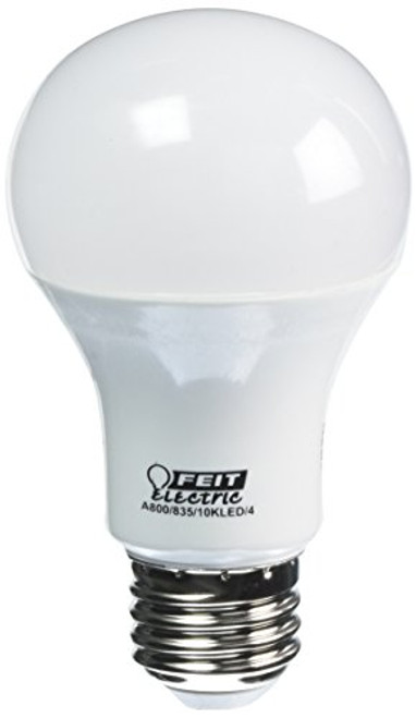 Feit Electric A800/835/10KLED/4 800 lm 3500K Non-Dimmable LED