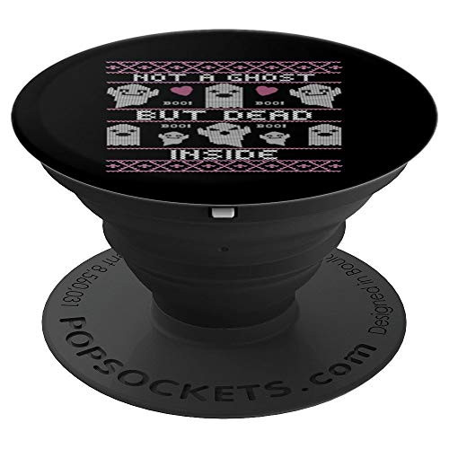 Funny Cute Spooky Halloween Costume Ghosts Dead Inside PopSockets Grip and Stand for Phones and Tablets