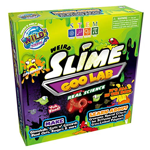 WILD! Science Weird Slime Goo Lab - Science Kits for Kids - Stem - Make Your Own Slime Experiments