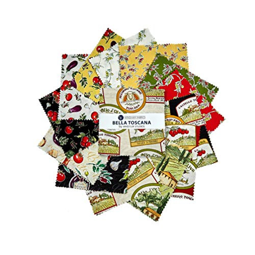 Windham Fabrics Bella Toscana 5'' Squares Multi 40pcs