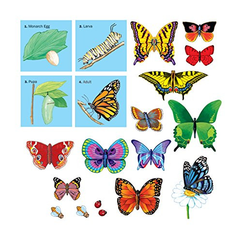 Little Folk Visuals LFV22306 Butterflies Precut Flannelboard Flannel Boards