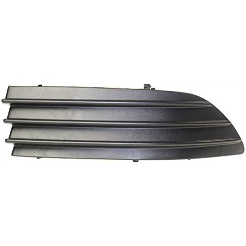 DAT 04-05 TOYOTA SIENNA BLACK BUMPER COVER GRILLE RIGHT PASSENGER SIDE TO1089109