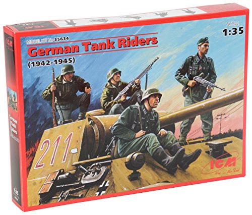 ICM Models German Tank Riders 1942-1945 Kit ICM Models German Tank Riders 1942-1945 Kit