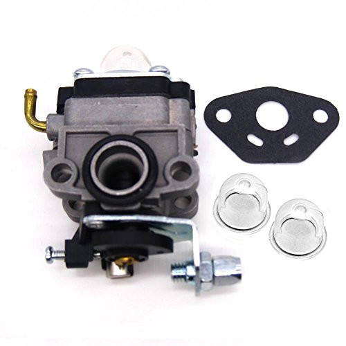 FitBest Carburetor for Honda GX31 GX22 FG100 Little Wonder Mantis Tiller Carb 16100-ZM5-803 with Primer Bulb + Gasket