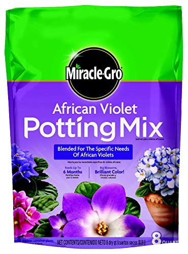 Miracle-Gro African Violet Potting Mix, 8-Quart (currently ships to select Northeastern & Midwestern states)
