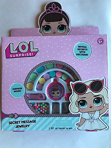 LOL Surprise Secret Message Jewelry Set + Decoder Beads Cord Etc Surprise Inside