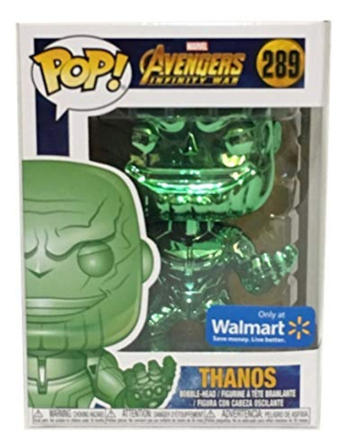Avengers Funko POP Marvel: Infinity War - Thanos - Green Chrome - Walmart Exclusive Avengers Funko POP Marvel: Infinity War - Thanos - Green Chrome - Walmart Exclusive