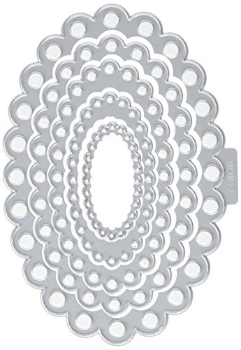QUICKUTZ We R Memory Keepers Nesting Eyelet Ovals Cookie Cutter Die