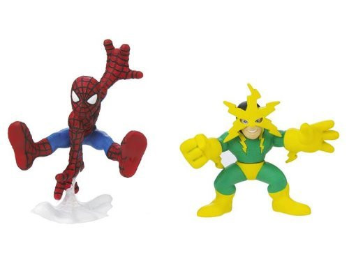 Marvel Superhero Squad Series 16 Spider-Man & Electro Action Figure 2-Pack
