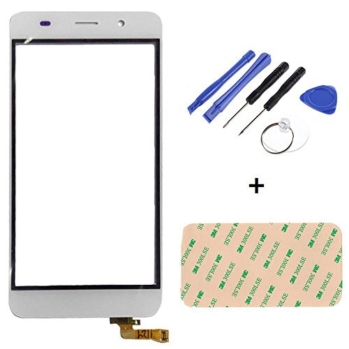 Huawei Honor 4A/Y6 Touch Screen Digitizer Replacement with Adhesive Tape and Tool Kit (White) Huawei Honor 4A/Y6 Touch Screen Digitizer Replacement with Adhesive Tape and Tool Kit (White)