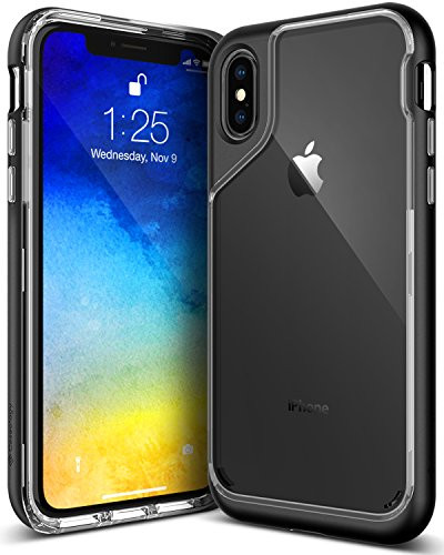 Caseology Skyfall for Apple iPhone X Case (2017) - Clear Back & Slim Fit - Soft Stone
