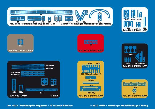 HMV 4431 Lasercut-Detailset for Wuppertal