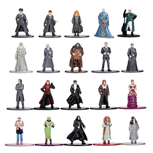 Jada Nano Metalfigs Harry Potter 20 Pack Wave 3 Die-Cast Figures, 1.65" Scale Collectible Figurine 100% Metal, Multi Jada Nano Metalfigs Harry Potter 20 Pack Wave 3 Die-Cast Figures, 1.65" Scale Collectible Figurine 100% Metal, Multi