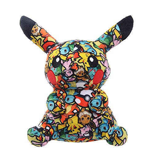 Pocket Monster Pikachu Cartoon Anime Plush Doll Stuffed Animal Toy Cloth Print Pillow (color1) Pocket Monster Pikachu Cartoon Anime Plush Doll Stuffed Animal Toy Cloth Print Pillow (color1)