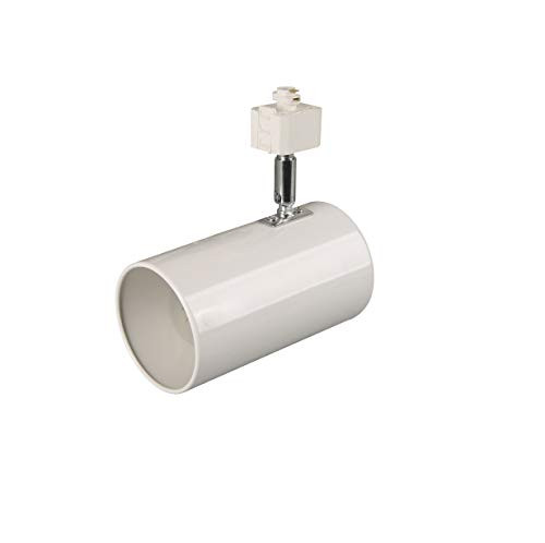 KING SHA PAR20 Line Voltage Track Lighting Head,White,Bulb NOT Included,H System