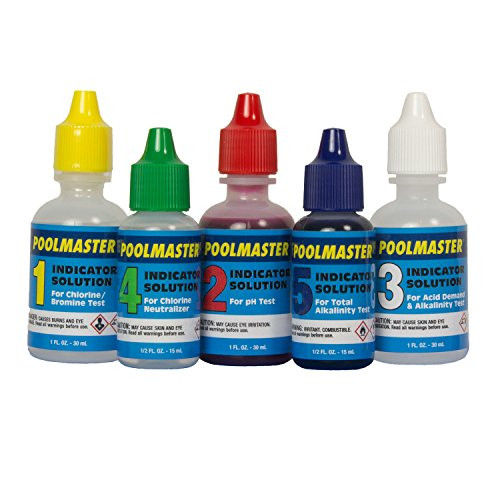 Poolmaster 23227 Replacement Indicator Solutions #1 - #5