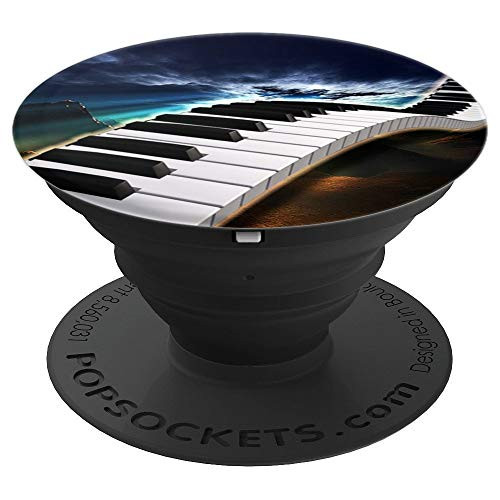 Cool Classic Piano Keys Pop Socket Music Keyboard - PopSockets Grip and Stand for Phones and Tablets