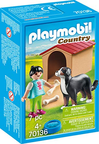 PLAYMOBIL® 70136 Dog with Doghouse - New 2019