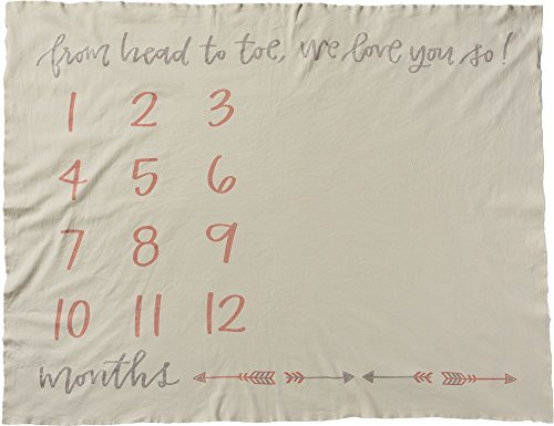 Primitives by Kathy Milestone Blanket, 42 x 36-Inches