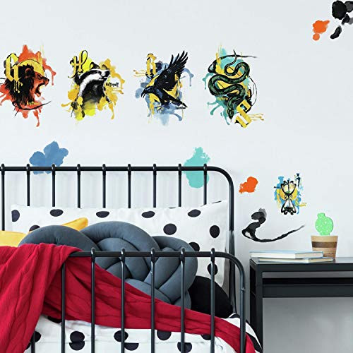 RoomMates Harry Potter Hogwarts House Peel and Stick Wall Decals