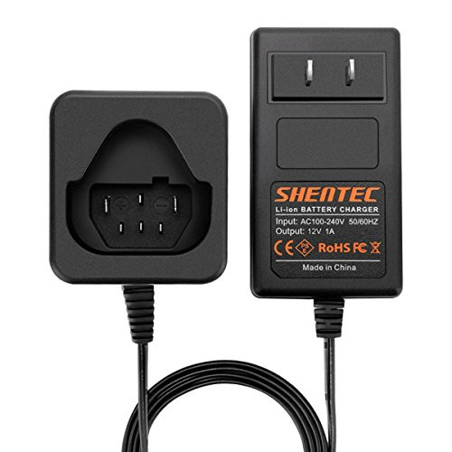 Shentec 12V Lithium Battery Charger Compatible with Ridgid 12V R82059 AC82059 AC82049 130220001 Li-ion Battery