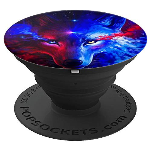 Wolf PopSockets Phone Stand Holder - PopSockets Grip and Stand for Phones and Tablets