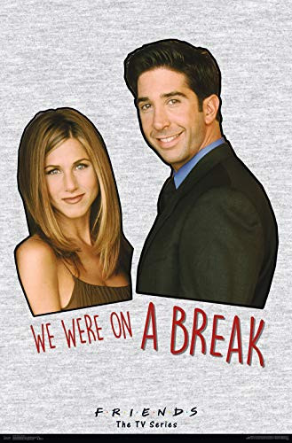 Trends International Friends-We were on a Break Clip Wall Poster, 22.375" x 34", Poster & Clip Bundle