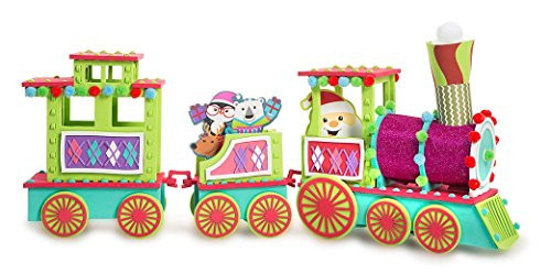 Big 3 Car Santa Train 3D Structure Kit Craft 3D Foam Kit 182 Pieces Christmas