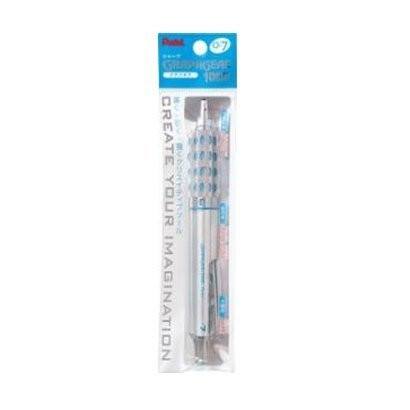 Pentel Packaged Graph Gear 1000 Automatic Drafting Pencil, 0.7mm, Blue Accents, 1 Pencil (XPG1017)