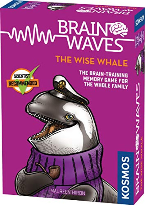 Brainwaves: The Wise Whale - A Kosmos Game from Thames & Kosmos | Fun, Scientist Approved, Family-Friendly Games to Sharpen You Mind & Train Your Brain, for Ages 8+