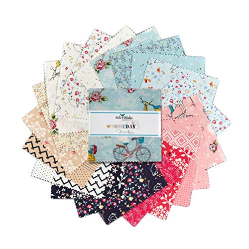 Riley Blake Designs Someday 5'' Stackers 42 Pcs. Multi Riley Blake Designs Someday 5'' Stackers 42 Pcs. Multi