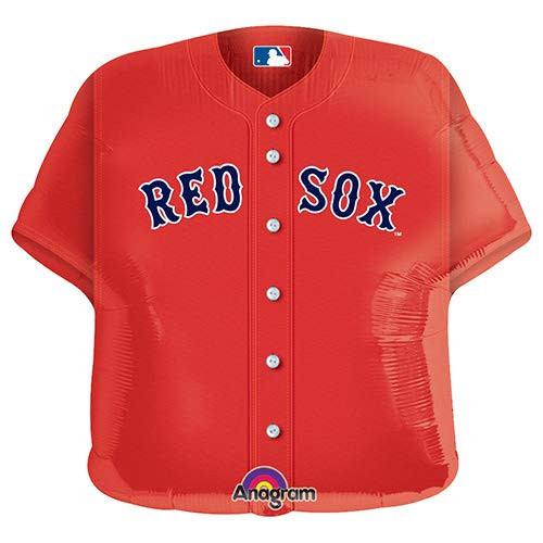 Anagram 18791 MLB Boston Red Sox Baseball Jersey Foil Balloon, 24"