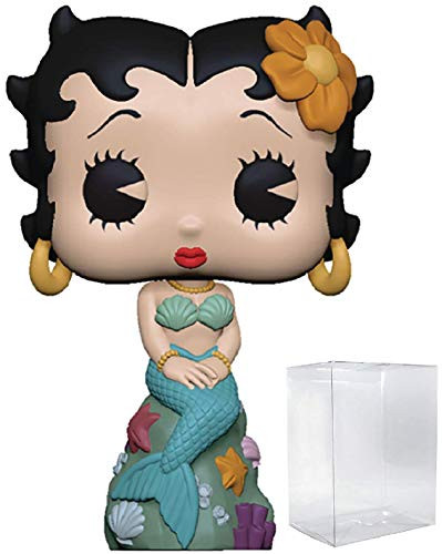Funko Pop! Animation: Betty Boop - Mermaid Betty Boop Pop! Vinyl Figure (Includes Compatible Pop Box Protector Case)