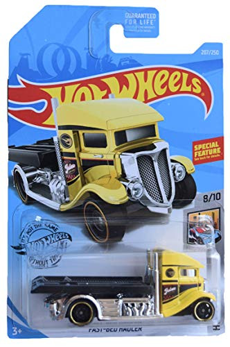 Hot Wheels Metro Series 8/10 Fast Bed Hauler 207/250, Yellow