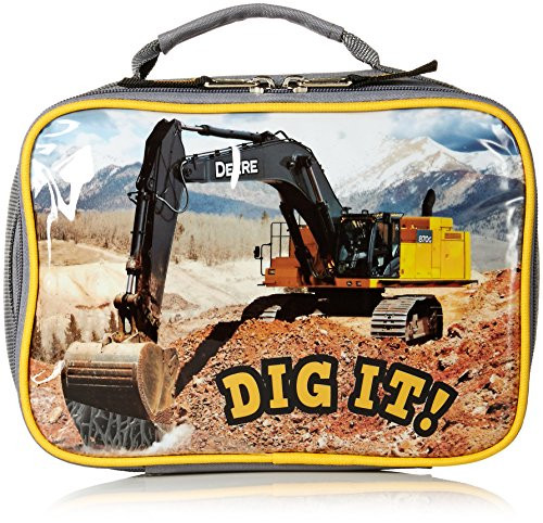 John Deere Boys' Lunchbox, Grey