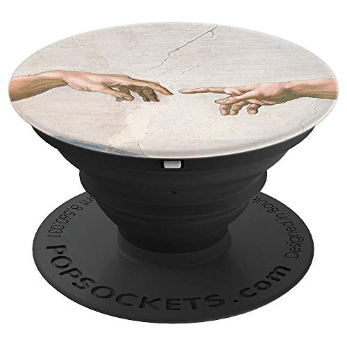 Michelangelo Creation of Adam Sistine Chapel - PopSockets Grip and Stand for Phones and Tablets