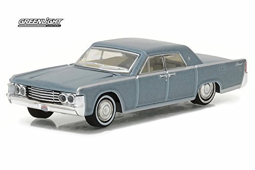 1965 Lincoln Continental, Madison Gray - Greenlight 29895 - 1/64 Scale Diecast Model Toy Car