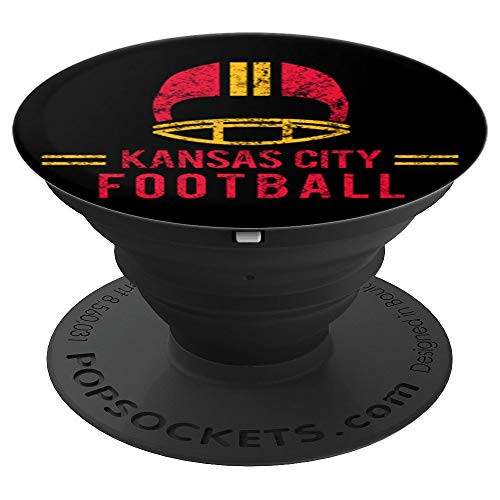 Retro Kansas City Football PopSockets Grip and Stand for Phones and Tablets Retro Kansas City Football PopSockets Grip and Stand for Phones and Tablets