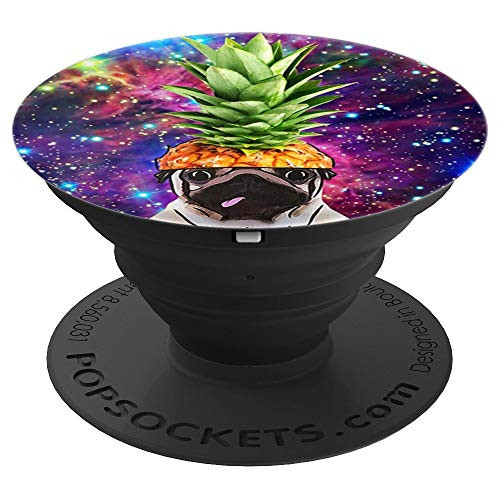 Fashion Galaxy Pug Dog Pineapple Phone Stand Pop Grip Socket - PopSockets Grip and Stand for Phones and Tablets Fashion Galaxy Pug Dog Pineapple Phone Stand Pop Grip Socket - PopSockets Grip and Stand for Phones and Tablets
