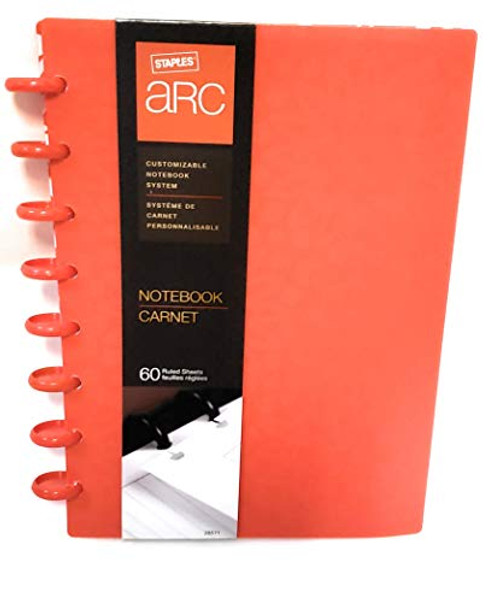 Staples ARC Customizable Notebook System (5.5" x 8.5") (Assorted Colors)