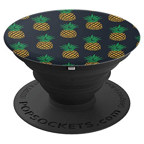 Pineapple Pop Socket Pattern Lover Birthday Christmas Gift - PopSockets Grip and Stand for Phones and Tablets