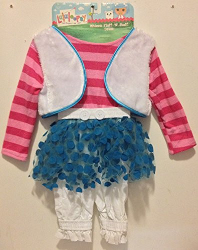 Lalaloopsy MITTENS FLUFF 'N' STUFF DRESS UP HALLOWEEN COSTUME for GIRLS