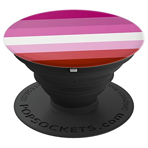 Lesbian Diversity Flag Colors for LGBT Pride and Allies - PopSockets Grip and Stand for Phones and Tablets